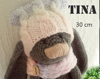 PDF Crochet pattern rabbit TINA