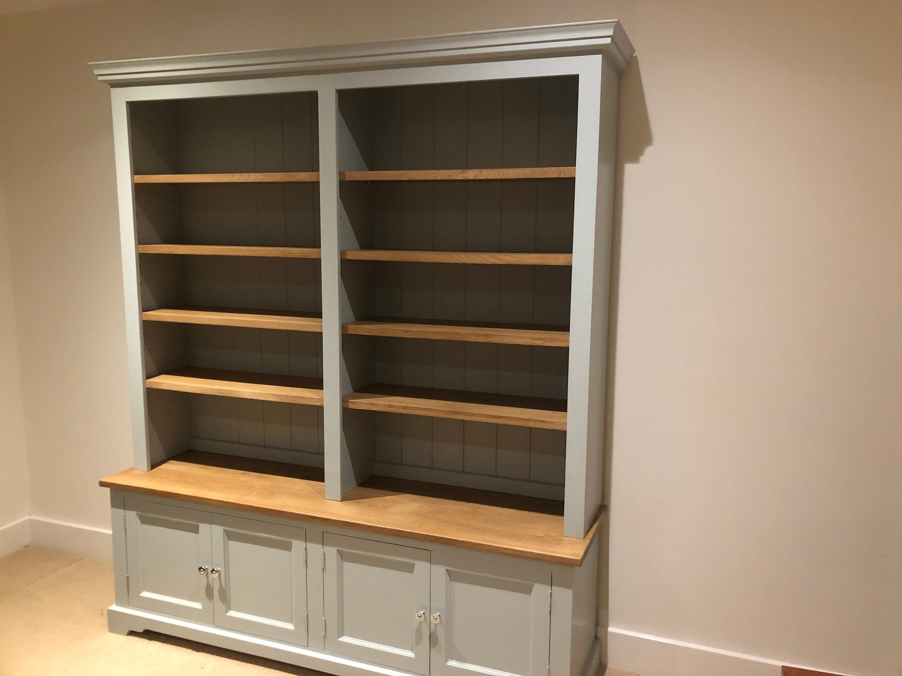 Painted Bookcase Etsy