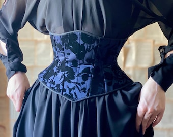 Custom Renaissance Corset Top, Historical Waist Cincher, LARP Bodice, Medieval Peasant Corset, Gothic Overbust Corset, Underbust Slim Corset