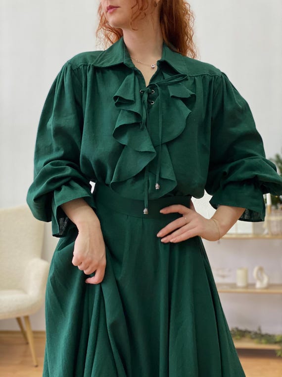 green emerald velvet dress La Leela Women's Halloween Halter Neck Dead Skull Cross Pirate Print Black  Color Long Flowy Dress main image 0
