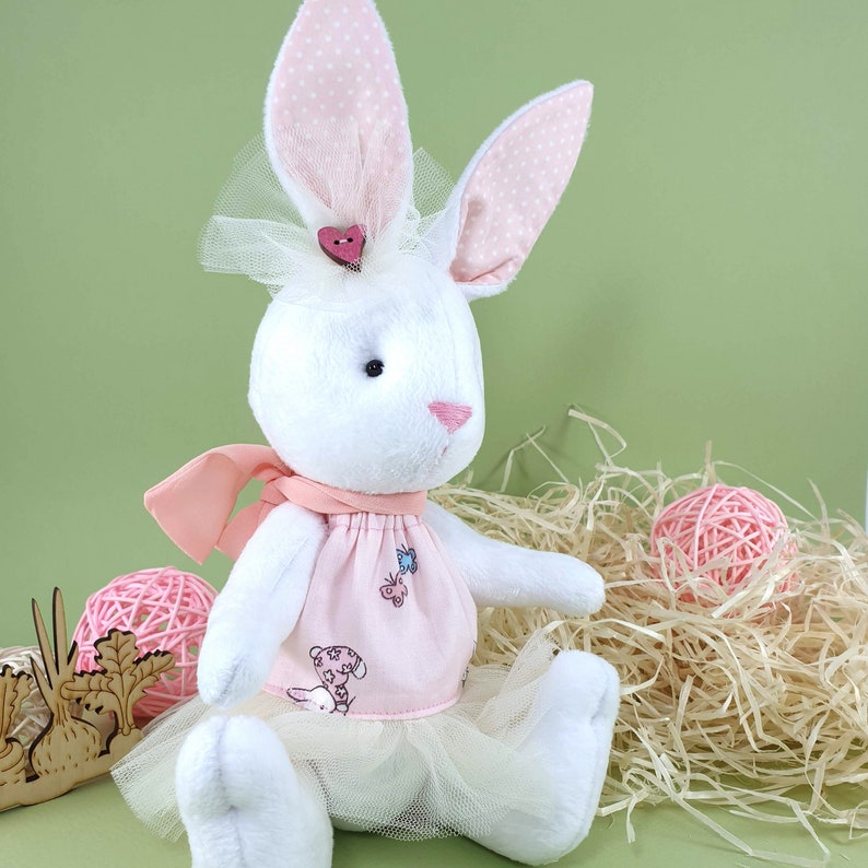 soft bunny stuffed animal