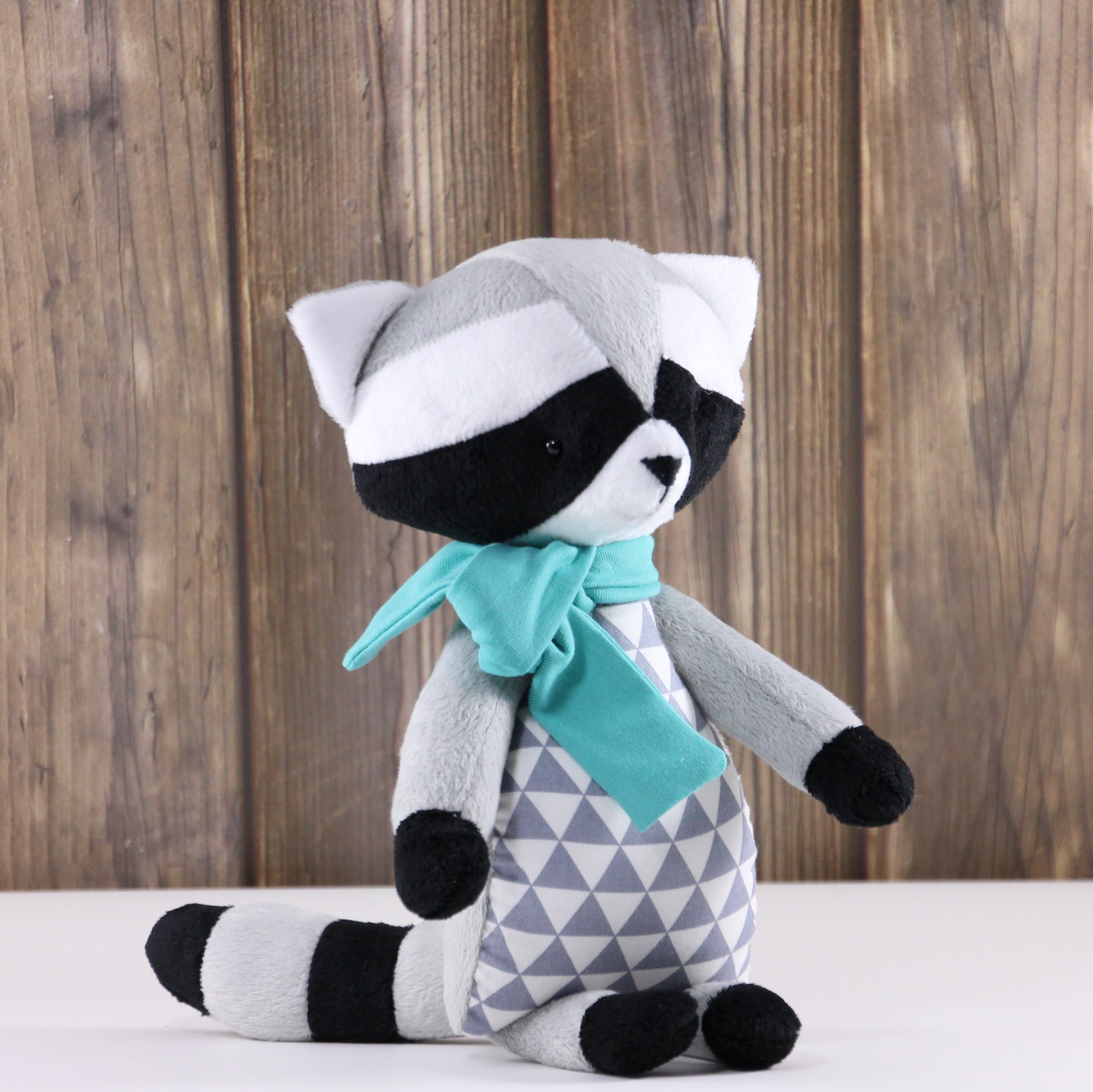 Raccoon Plush Toy for Kids Birthday Gift. Forest Animal Etsy