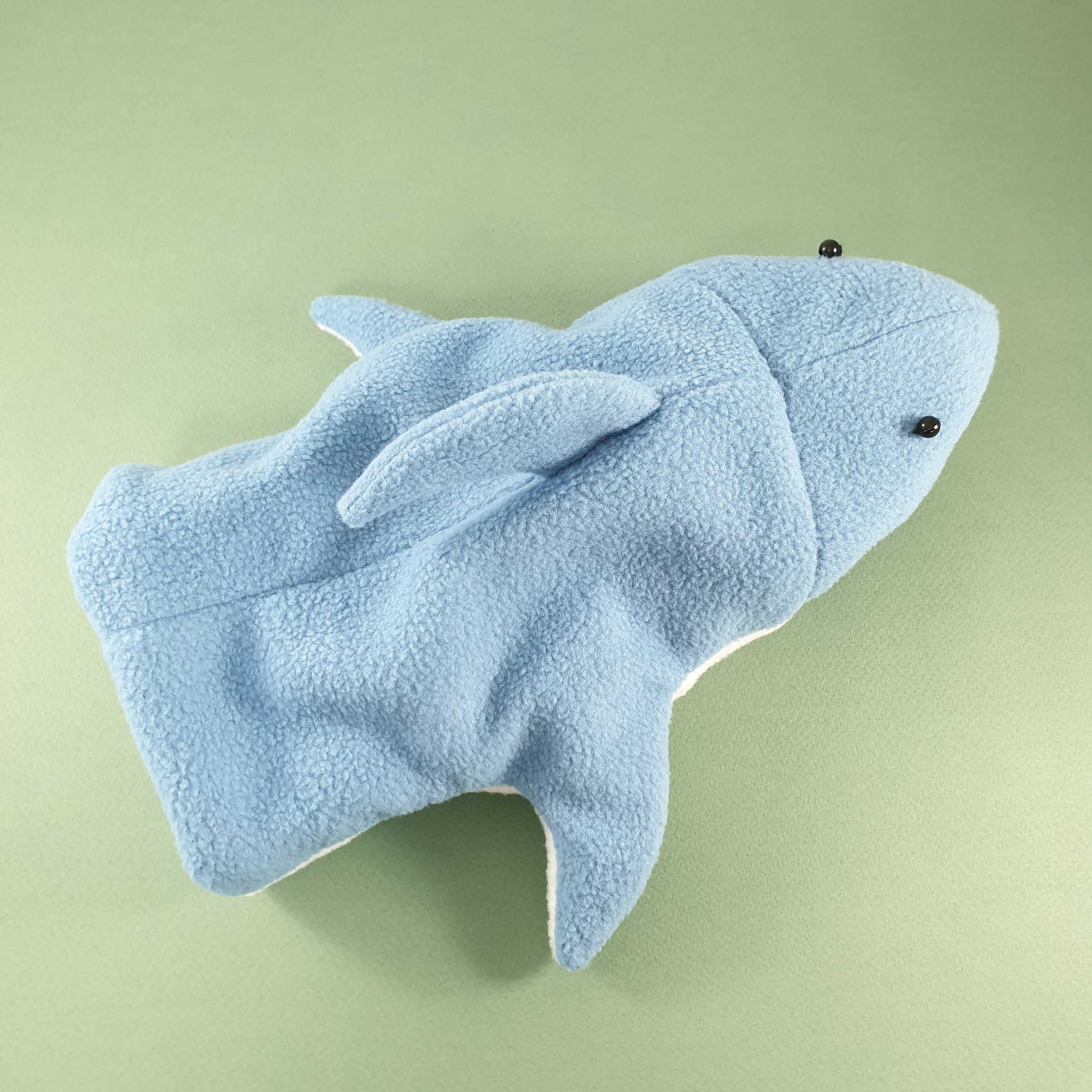 Baker Ross FX748 - Set 3 Peluche Cuccioli Di Squalo - Giocattoli Morbidi Per Bambini - 10 Cm