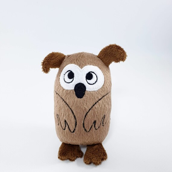small stuffed owl