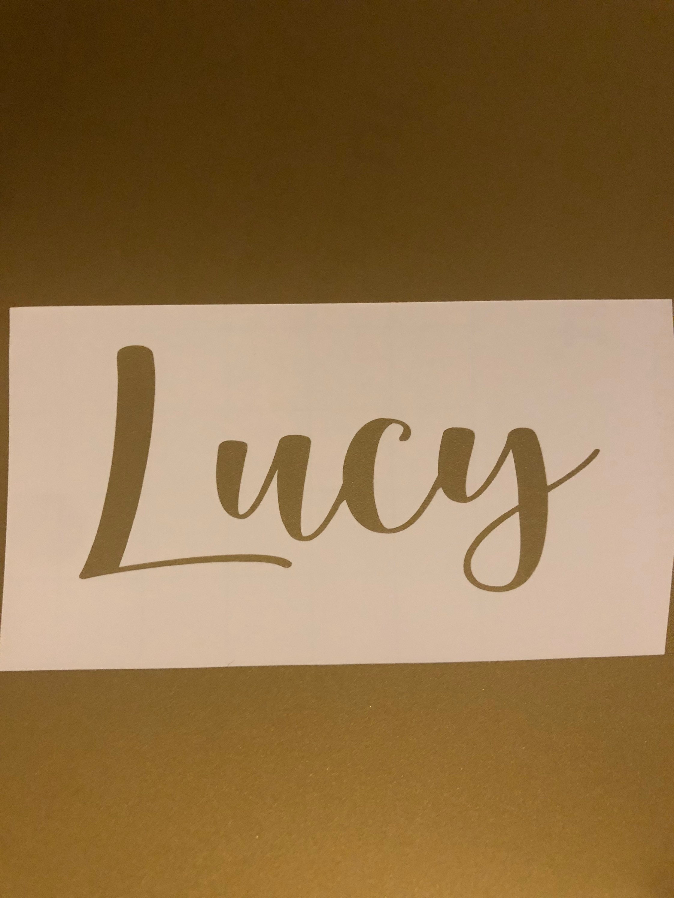 Custom name vinyl stickers gift box favor vinyl vinyl | Etsy