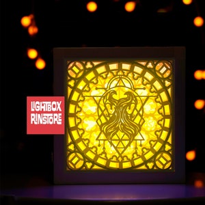 Szablon papierowej skrzynki świetlnej ze znakiem zodiaku BLIŹNIĘTA, pliki SVG dla plików cricut i cięcia laserowego, skrzynka cienia SVG #92