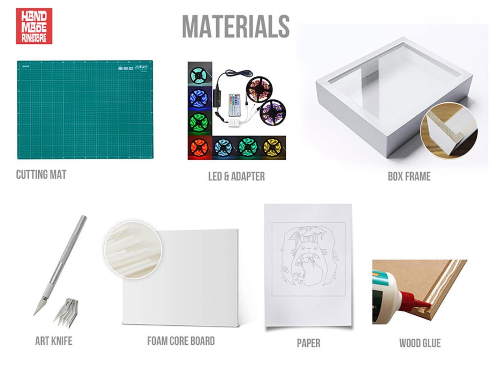 Love Gifts Wedding Gifts Paper Light Box Template Shadow Box Etsy