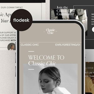 Celia - Flodesk Email Templates | Email Newsletter Templates | Email Marketing