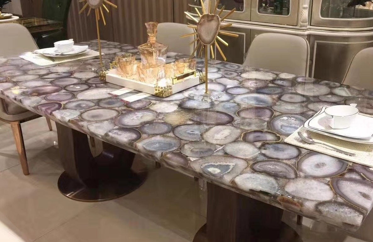 Agate table top discount