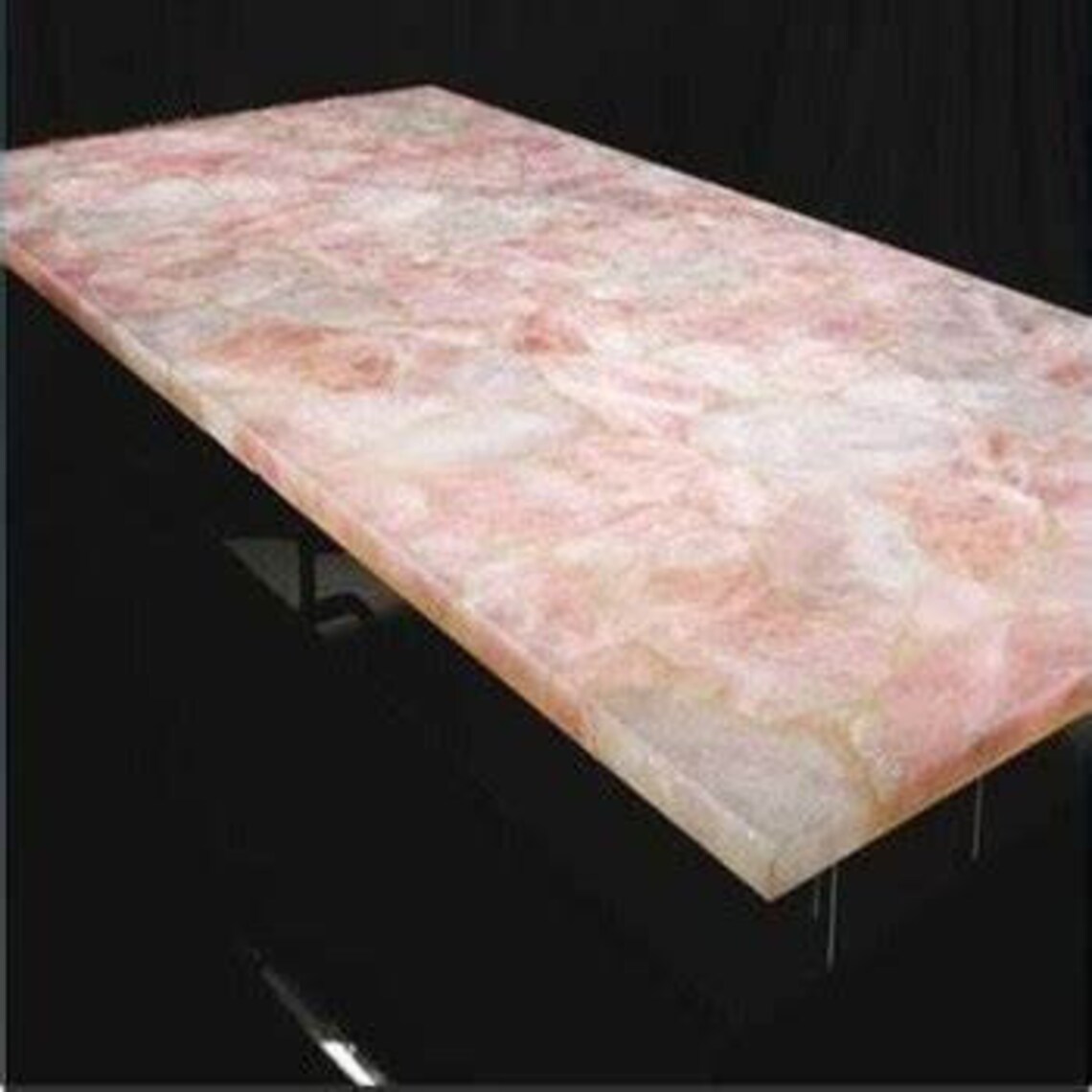 Rose Quartz Kitchen Slab Table Top Quartz Dining Table Top Etsy
