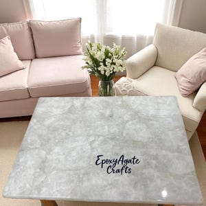Elegnat White Quartz Stone Coffee Table Crystal Healing Gemstone Modern Arts Luxury Cafeteria Modern Arts Furniture Home Decors