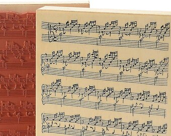 Sheet Music Stamp Etsy