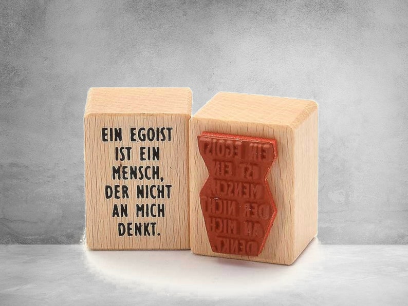 rubber stamp An egoist is a person who...