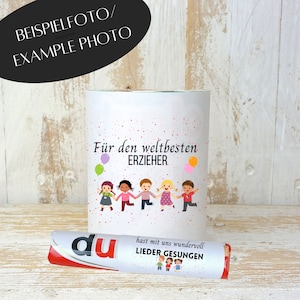 Educator  Farewell Gift | Kita childgarden Thank You Gift | Gift Idea Teacher | 48 Duplo Banderoles | Digital Download