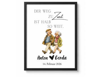 Personalized Wedding Gift Printable | Anniversary PDF Download