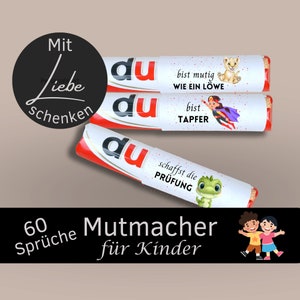 60 Duplo Banderoles Encourager for Children | Gift You Messages | School Enrolment Gift Idea | Digital Download
