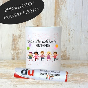 Educator  Farewell Gift | Kita childgarden Thank You Gift | Gift Idea Teacher | 48 Duplo Banderoles | Digital Download