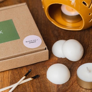 Soy Wax Melts / Black Fig + Amber / Hand-poured / Small batch UK