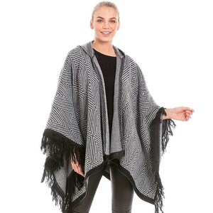 womens hooded blanket wrap