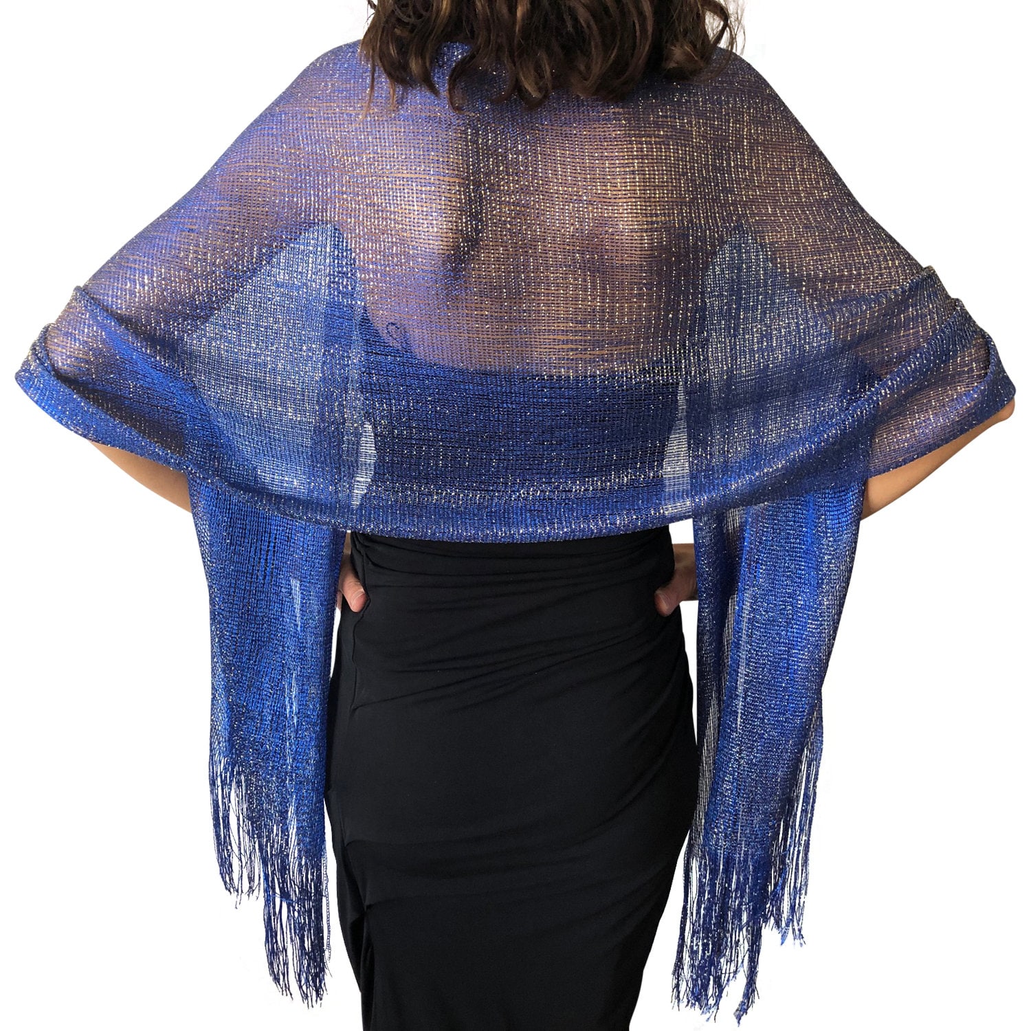 Central Chic Womens Shimmer Shawl Sparkly Scarf Wrap Weddings - Etsy UK