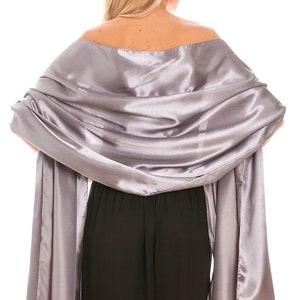Satin Shawls Pashminas Wraps Large-Extra Large Size For Weddings, Brides, Bridesmaids, Wedding Guests, Parties, Special Occassions