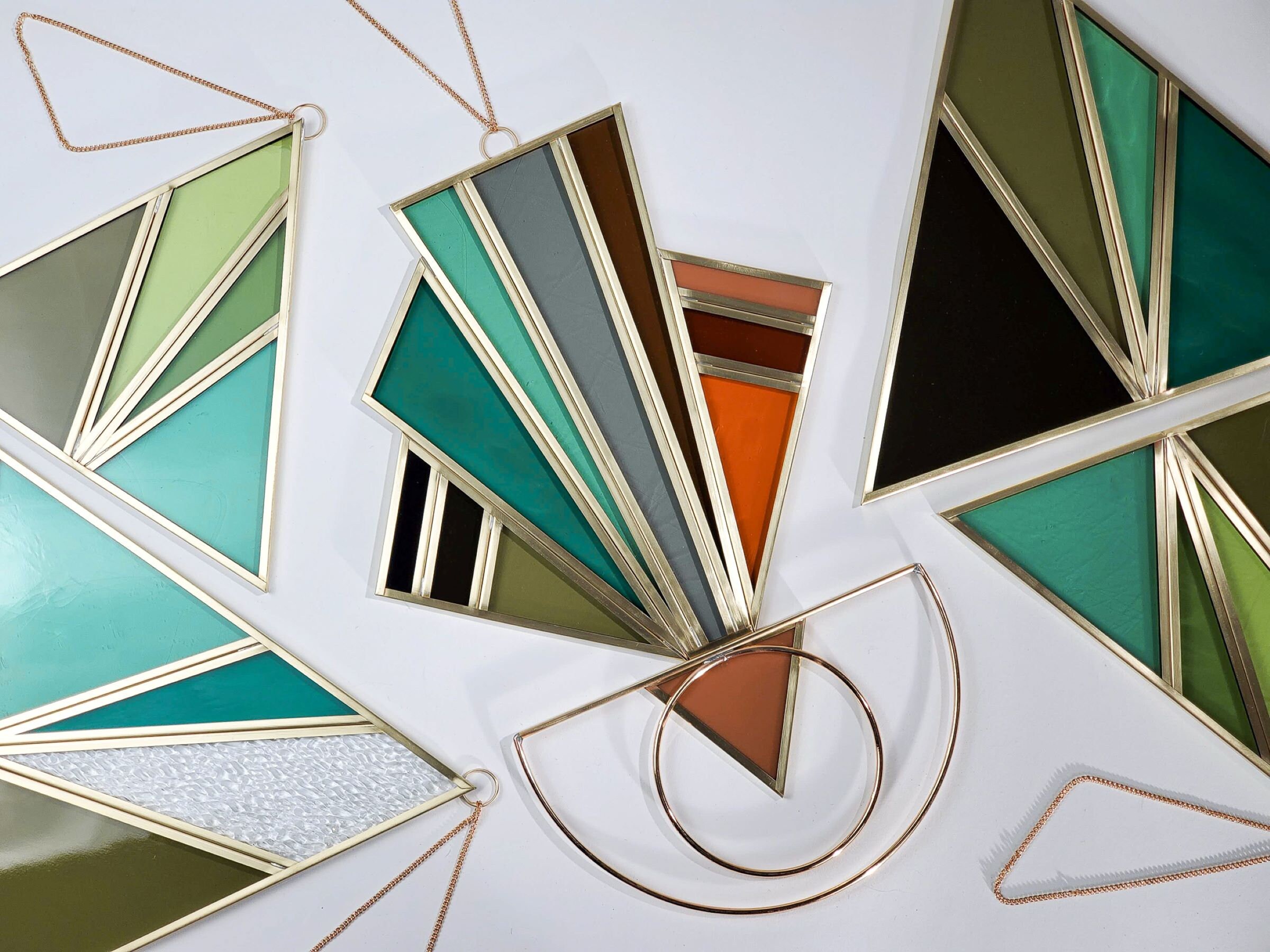 you are worthy LEAD FREE Stained Glass suncatcher garden ornament