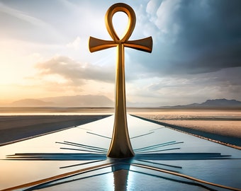 Obra de arte digital inspiradora de ANKH