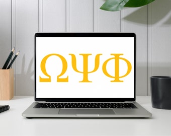 Logotipo vectorial Omega Psi Phi