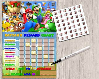 Mario Reward Chart