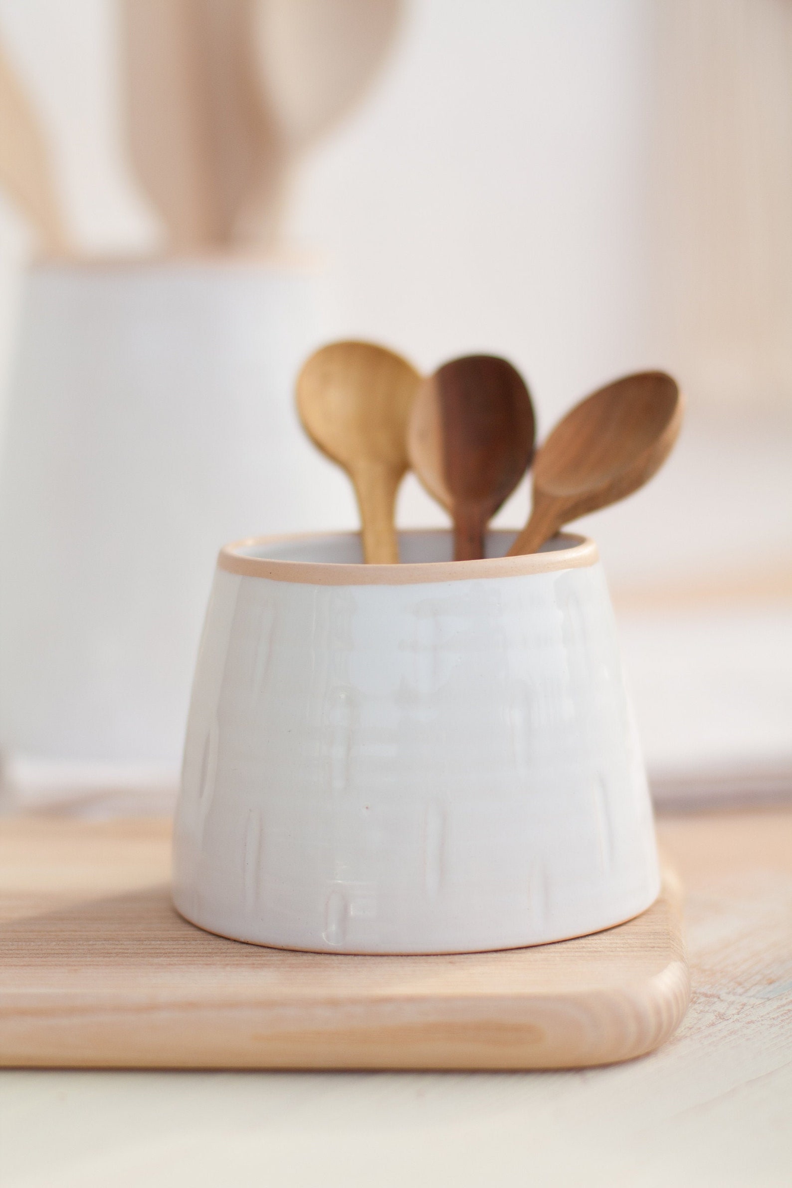 Utensil Holder Ceramic Utensil Holder Utensil Crock Kitchen Etsy — free download