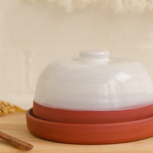 Butter dish with lid, Butter keeper, Pottery butter dish, Terracotta butter dish, Cheese dome, Cheese keeper, Ceramic covered butter dish