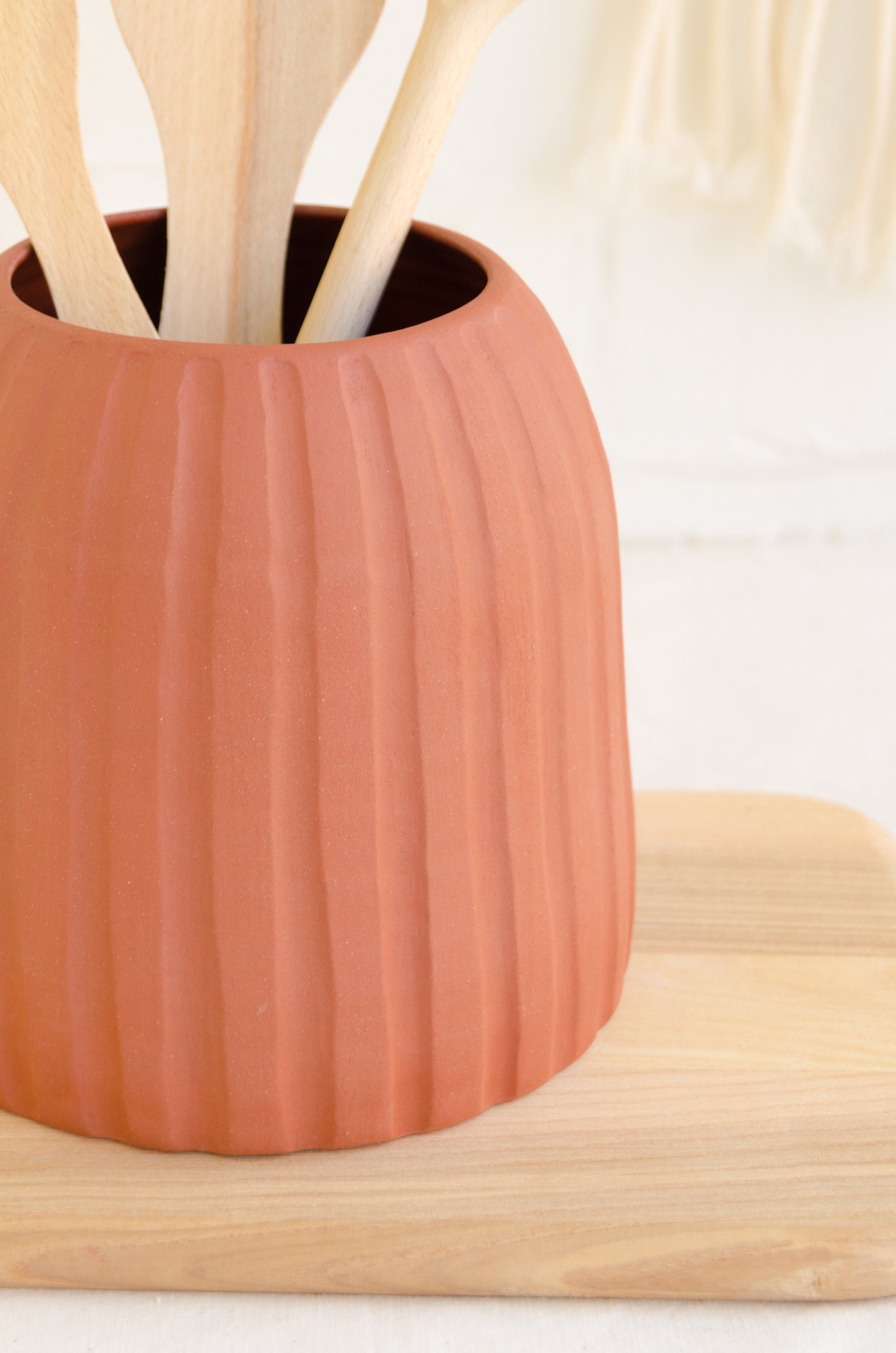 Utensil Holder Utensil Crock Kitchen Utensil Holder Ceramic Etsy