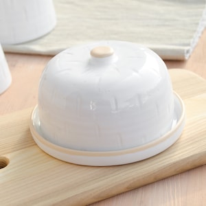 Butter dish with lid, Butter keeper, Pottery butter dish, Stoneware butter dish, Cheese dome, Cheese keeper, Ceramic covered butter dish image 3