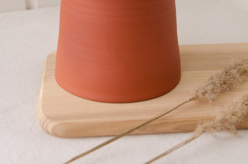 Ceramic Kitchen Utensil Holder Terracotta Spoon Holder Etsy