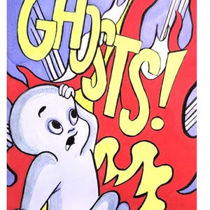 Gespenster - Pop Art Quiz-Spiel