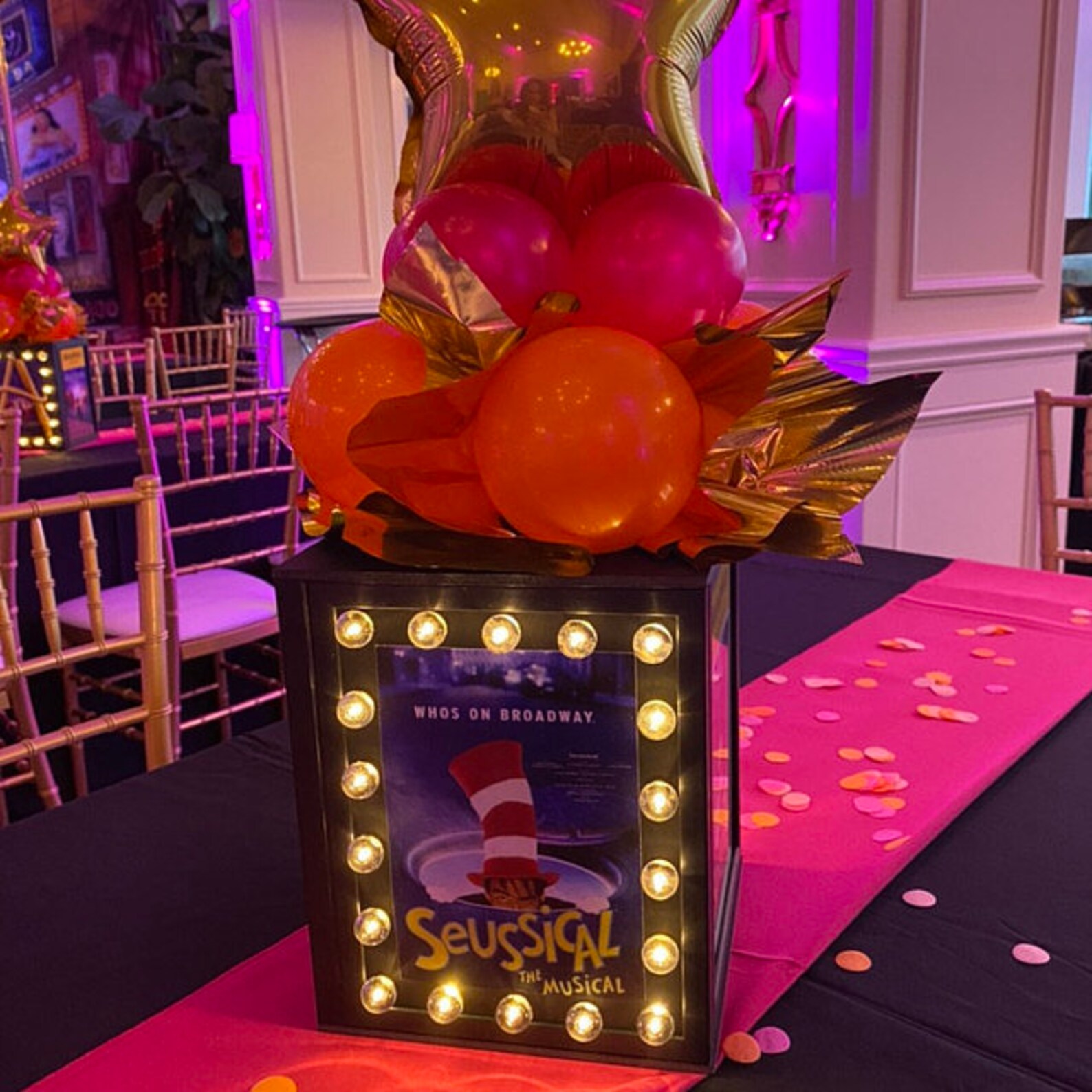 BROADWAY LIGHT UP Marquee Centerpiece Musical Theatre Gift Etsy