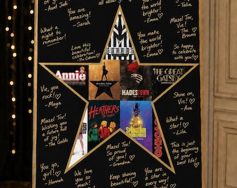NEW ~ SIGN in Board  or Welcome Sign ~ Broadway or New York NYC ~  24 x 36 Guest Sign On Board ~ Bar Bat Mitzvah, Sweet 16, Wedding