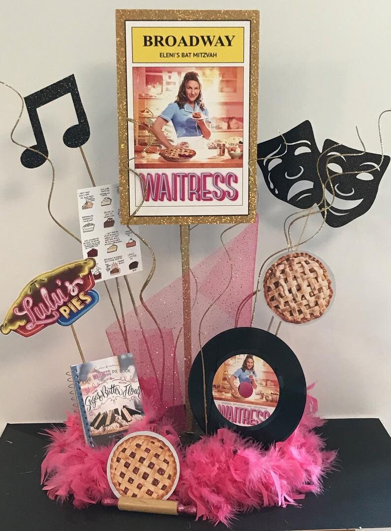 SET of 6 BROADWAY Musical Theatre Centerpiece Party Etsy