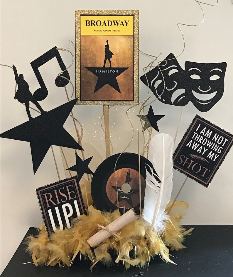 BROADWAY Musical Theatre Centerpiece Party Decoration Etsy