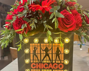 LAST 2 ~ BROADWAY Light Up Marquee Centerpiece ~ Musical Theatre Gift Decoration ~ Pride, Bar Bat Mitzvah, Sweet 16 ~ Will Customize!