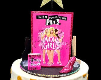 Adorno para pastel de 15 cm ~ Decoración personalizada de espectáculos musicales de Broadway ~ Accesorios en miniatura ~ Elige hasta 3 espectáculos ~ Cumpleaños