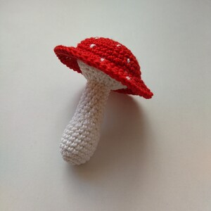 Häkelpilz Pilz-Muster Häkelanleitung Amigurumi Muster Amigurumi Pilz Häkelarbeit-Nahrung Babyshower Geschenk Herbst Dekor