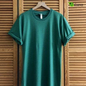 Herrbomulls-T-shirt | GOTS-certifierad ekologisk bomullsskjorta | Hållbar t-shirt | Vegansk skjorta bild 1