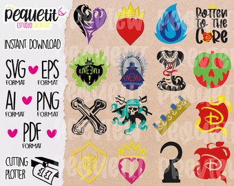 Free Free Disney Descendants Svg Free 104 SVG PNG EPS DXF File