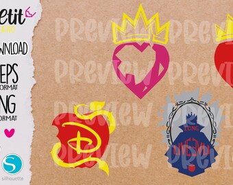 Download Evie Descendants Svg Etsy