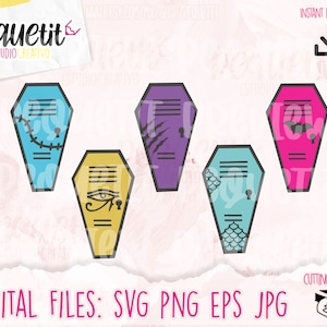 Monster Dolls Lockers digitale Svg Cut File/Eps/Jpg/Png/INSTANT DOWNLOAD/