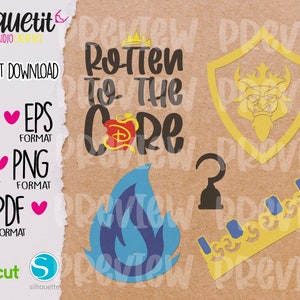 Prince Evil Sons Beast File di taglio digitale SVG, Ai, Pdf, Eps, Png/Silhuoette Cameo / File Cricut / DOWNLOAD IMMEDIATO