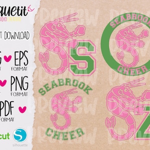 Cheer Zombies SVG, Ai, Eps, Pdf, Png, Dxf / Digital Cut file / Silhuoette Cameo, Cricut / INSTANT DOWNLOAD