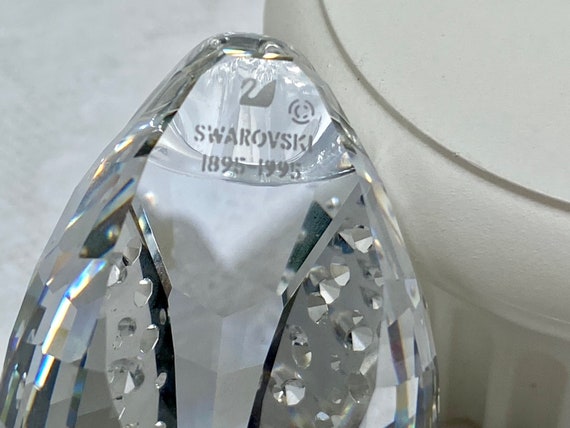 Vintage Swarovski Crystal Centenary Edition Centennial Swan With