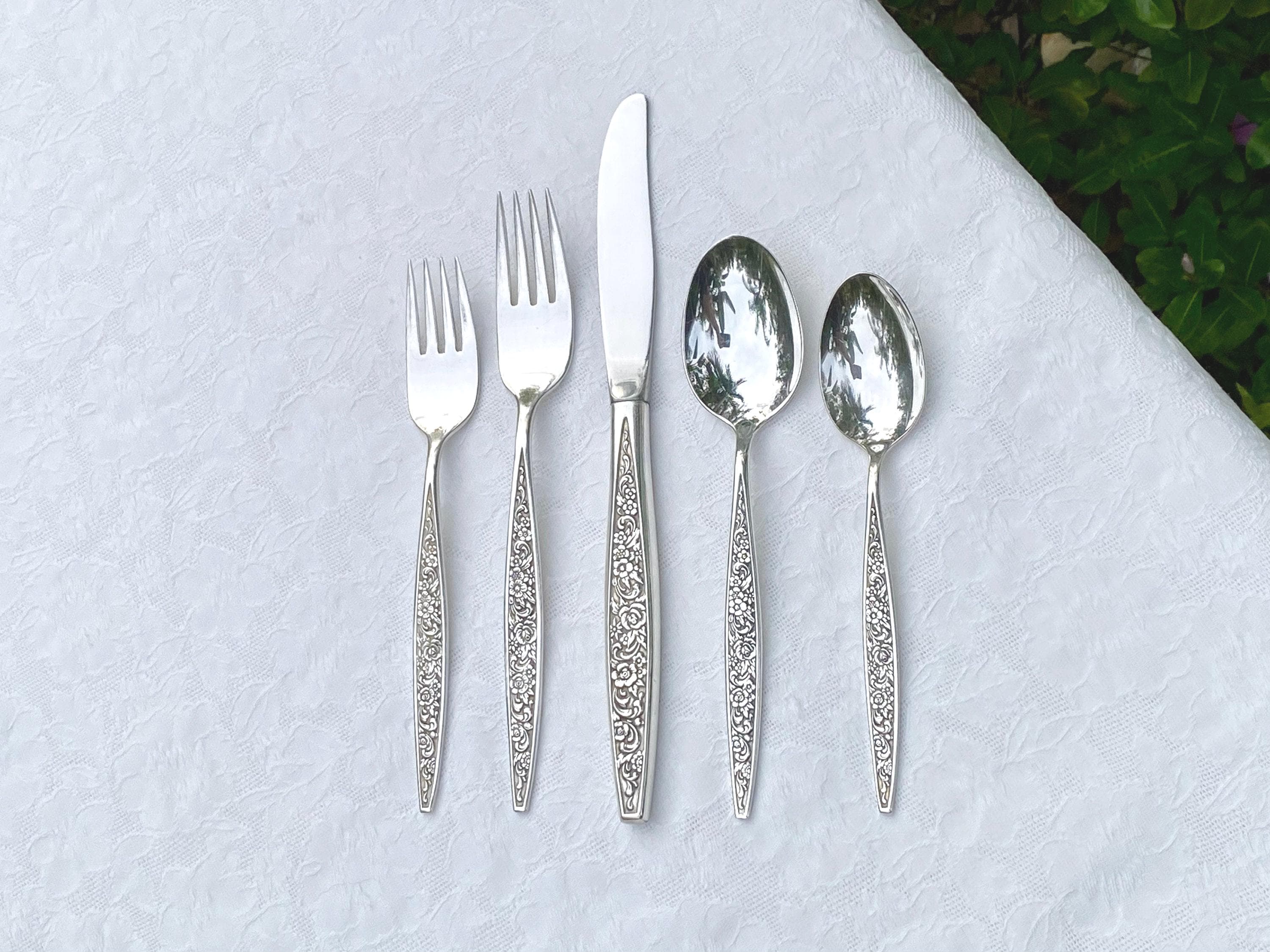 Vintage Tangier 1969 Silverplate Flatware 20 Piece Service for